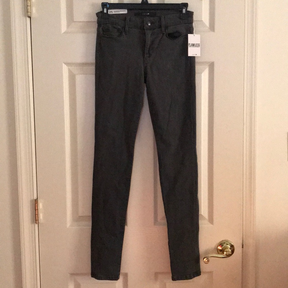 Joes Jeans Dark Grey Petite Skinny Jeans